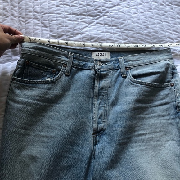 AGOLDE “Riley” crop high rise jeans - Picture 6 of 7